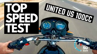 United US 100  GPS  Top Speed Test  Short Video [upl. by Adihahs649]