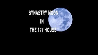 Synastry Moon in the 1st house feeling of belonging [upl. by Akinnor637]