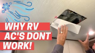 We DOUBLED our ACs output Why your RV AC isnt working right and HOW TO FIX IT [upl. by Staffard957]