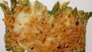 ESPARRAGOS VERDES GRATINADOS  Mis recetas de internet [upl. by Racso537]