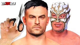 WWE 2K23 MyRise  Ep 8  Mask vs Hair Match [upl. by Winter]