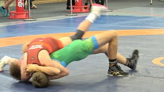 Wrestling  Ringen BrandenburgCup 2024 Freestyle Jugend A U17 60 kg Abfalterer  Povilaitis [upl. by Elleniad678]