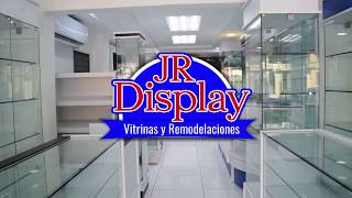 Mobiliario para tiendas  Venta de vitrinas JR Display [upl. by Norvin]