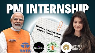 PM Internship Scheme 2024  5000 Per Month Stipend By Indian Government [upl. by Lidia966]