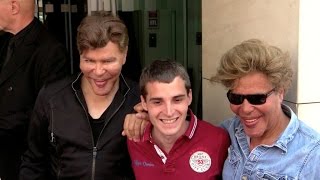 EXCLUSIVE The Bogdanoff brothers Igor and Grichka at RTL radio station in Paris [upl. by Darius315]