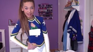 Competitive Cheerleading Makeup Tutorial [upl. by Ailyn209]