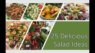 25 Delicious Salad Ideas There is something for everyone [upl. by Knighton61]