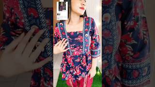 Meesho 7 Best Short Festive Kurti Haul amp TryOn Review meeshofinds meeshoshortkurti [upl. by Eilata52]