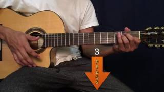 Rasgueo de Balada  Tutorial Guitarra [upl. by Elleirol998]