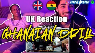 Ghanaian Drill Reaction  Sore Remix Official Video Radio Show Host Reacts [upl. by Llenrahs]