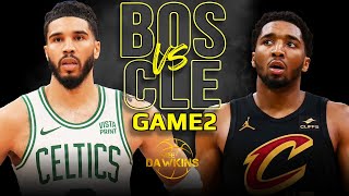 Boston Celtics vs Cleveland Cavaliers Game 2 Full Highlights  2024 ECSF  FreeDawkins [upl. by Chinua]