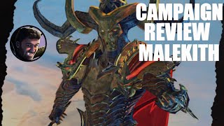 Malekith Immortal Empires Campaign Review [upl. by Nahpets]