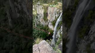 O salto clássico com front flip  Salto de Pêndulo em Urubici Santa Catarina [upl. by Eanrahs372]