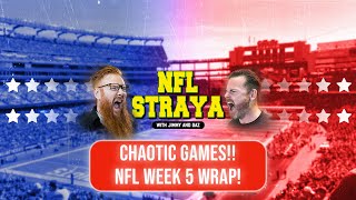 NFL Week 5 Wrap  Jayden Daniels’ MVP case amp Crazy Games Galore  Week 5 Preview [upl. by Aihtnic]