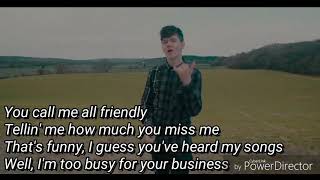 Dua LipaIDGAF lyrics cover by RoadTrip [upl. by Lefton953]