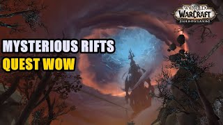 Mysterious Rifts Quest WoW [upl. by Abbate611]