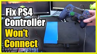 How to FIX PS4 Controller that Wont Connect Hard Reset Method [upl. by Lowrance476]