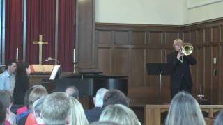 Concerto Allegro by Robert Spillman Gabriel Roberson Bass Trombonist [upl. by Annocahs447]