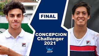 Francisco Cerundolo vs Sebastian Baez  CONCEPCION FINAL 2021 [upl. by Eiramlatsyrk719]