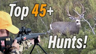 45 Deer Hunts in 20 Minutes Eastmans Hunting Journals [upl. by Happ]