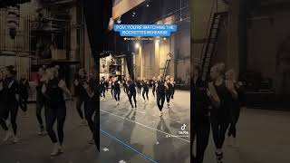 We could watch this all day radiocitymusichall dancerehearsal dancers tapdance rockettes [upl. by Griseldis69]