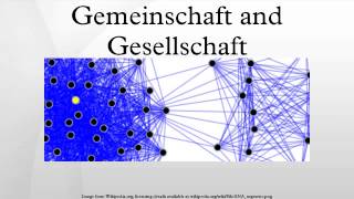 Gemeinschaft and Gesellschaft [upl. by Pengelly448]