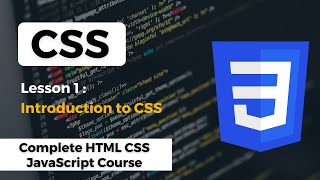 CSS Tutorial  Introduction to CSS  Complete HTML CSS JavaScript Course [upl. by Kifar329]