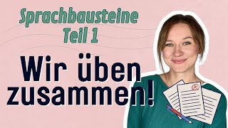 Sprachbausteine Teil 1  telc B2 Prüfungsvorbereitung  Aufgabe mit Lösungen [upl. by Jair]