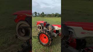 Running with Kubota ZT Tractor video channel vlog [upl. by Oenire]