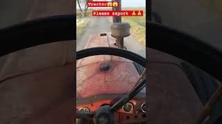 Please saport 🙏  tractor😱  shorts saport tractor sad youtubeshorts viralvideo [upl. by Davison801]