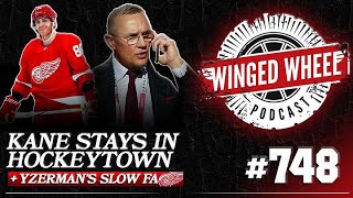 KANE STAYS IN HOCKEYTOWN amp YZERMANS QUIET FREE AGENCY  Winged Wheel Podcast  July 2nd 2024 [upl. by Enelram]