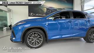 24613A 2022 Lexus RX350 FSport II [upl. by Akined83]