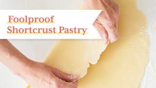 Foolproof Shortcrust Pastry Food Processor Method [upl. by Oigufer903]