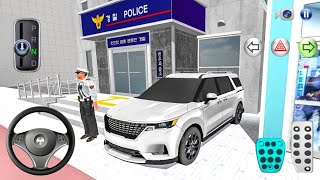 New MPV car KIA Carnival 2024 in Police Station  3D Driving Class Simulation  Android gameplay [upl. by Kablesh704]