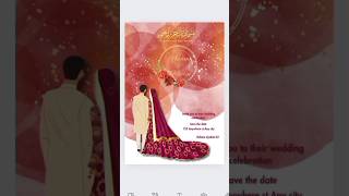 CreateStunningInvitationswith Canvadesigntutorial youtubeshortsviralsong InvitationDesign [upl. by Lessirg]