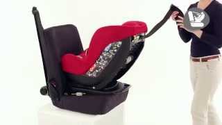 MaxiCosi Milofix Car Seat  Instruction Movie Demo Pramworld [upl. by Goldia]