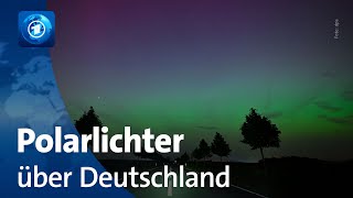 PolarlichterSpektakel Stärkster Sonnensturm seit 20 Jahren [upl. by Calder]