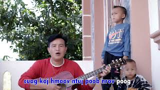 Tsom Xyooj  Nraug Nrab  Nkauj Tawm Tshiab  Karaoke  THTK [upl. by Camden]