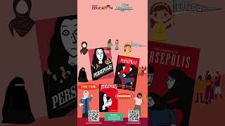 PERSEPOLIS a visual graphic novel by Marjane Satrapi literature persepolis marjanesatrapi [upl. by Imled]