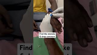 Cannula insertion of male patient nurses cannula subscribe shorts doctor neet mbbsbscnursing [upl. by Donelu]