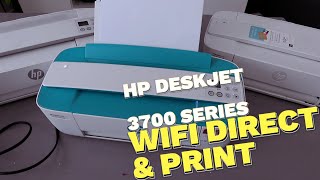 HP Deskjet 3700 3772 3762 3755 WIFI Direct Setup amp Print Guide [upl. by Landon]