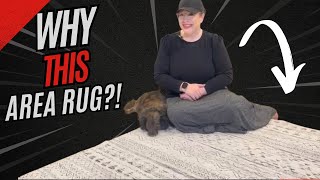 Review and Demo of 5x7 Rug for Living Room Non Slip [upl. by Cummine]