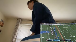 Bears Fan CRASHES OUT Reacting To Bears Vs Lions Ending [upl. by Osbourn628]