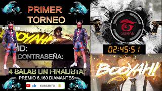 TORNEO X 6160 DIAMANTES Free Fire [upl. by Fabi]