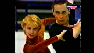 1999 World Championships  Compulsory Dance 2  Elena Grushina amp Ruslan Goncharov UKR [upl. by Stanwinn]