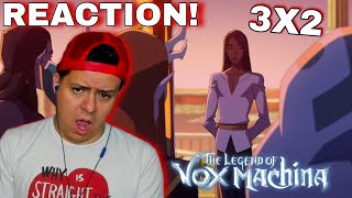 The Legend of Vox Machina S3 Ep2 REACTION  This city is WILD [upl. by Leunammi159]