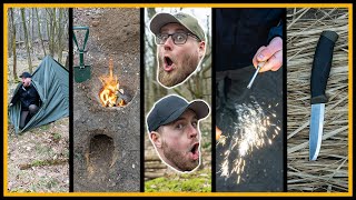 So fängst du mit Bushcraft an  Tipps und Tricks für Einsteiger unter 100€  Outdoor Survival [upl. by Maxa]