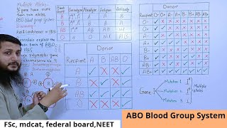 abo blood group system class 12 [upl. by Anuala984]