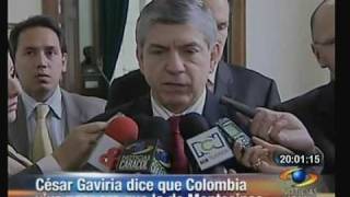 Cesar Gaviria dice que colombia vive peor era que la de Montesinos [upl. by Bryner]