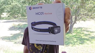 Brinyte HC01 Noctua Headlamp Review [upl. by Sinegra781]